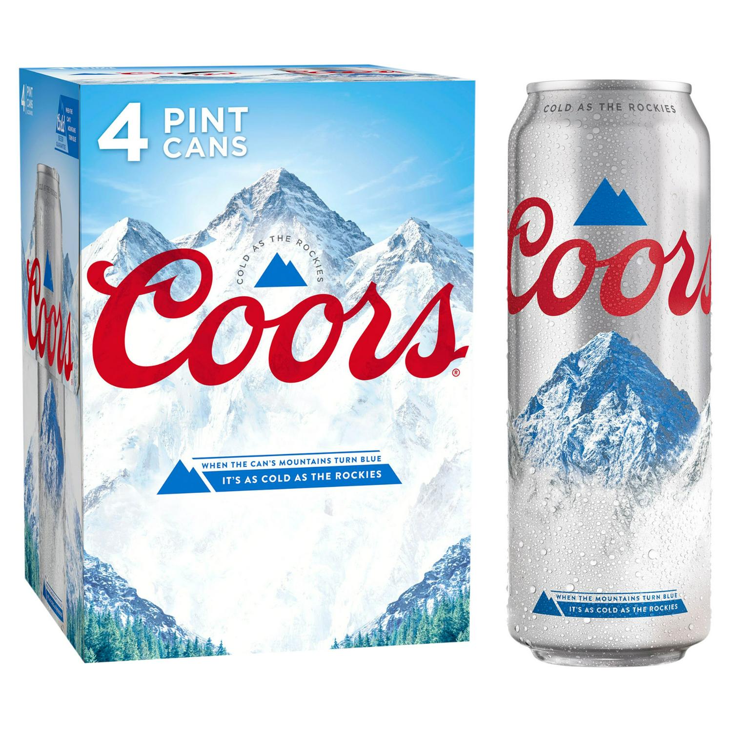 Coors Lager Beer 24 x 440 ml (cans)
