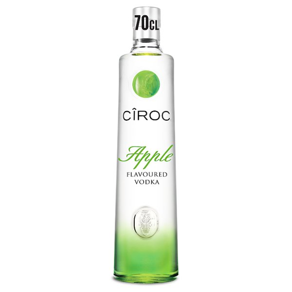 Ciroc Apple Flavoured Vodka 37.5% vol 70cl Bottle