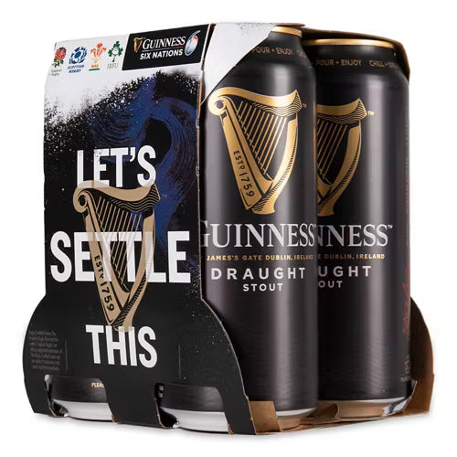 Guinness Draught Stout 4 x 440ml