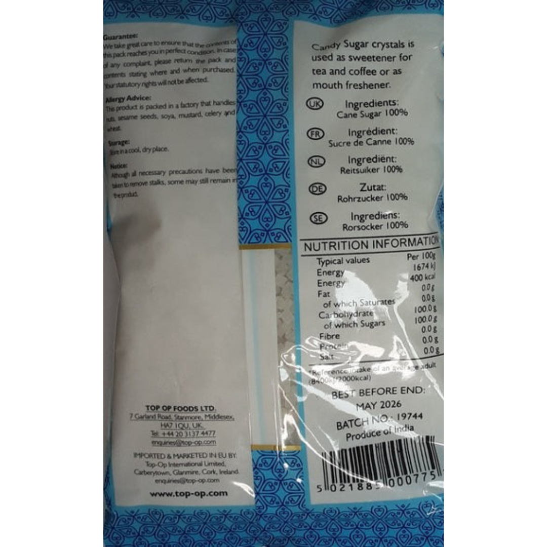 Top Op Candy Sugar Crystals 1Kg