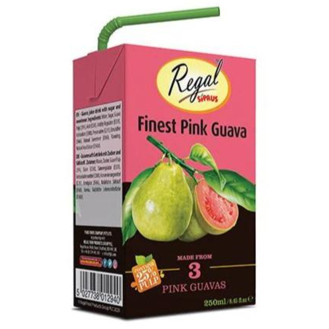 Regal Juice Finest Pink Guava 6 Pack x 250ml