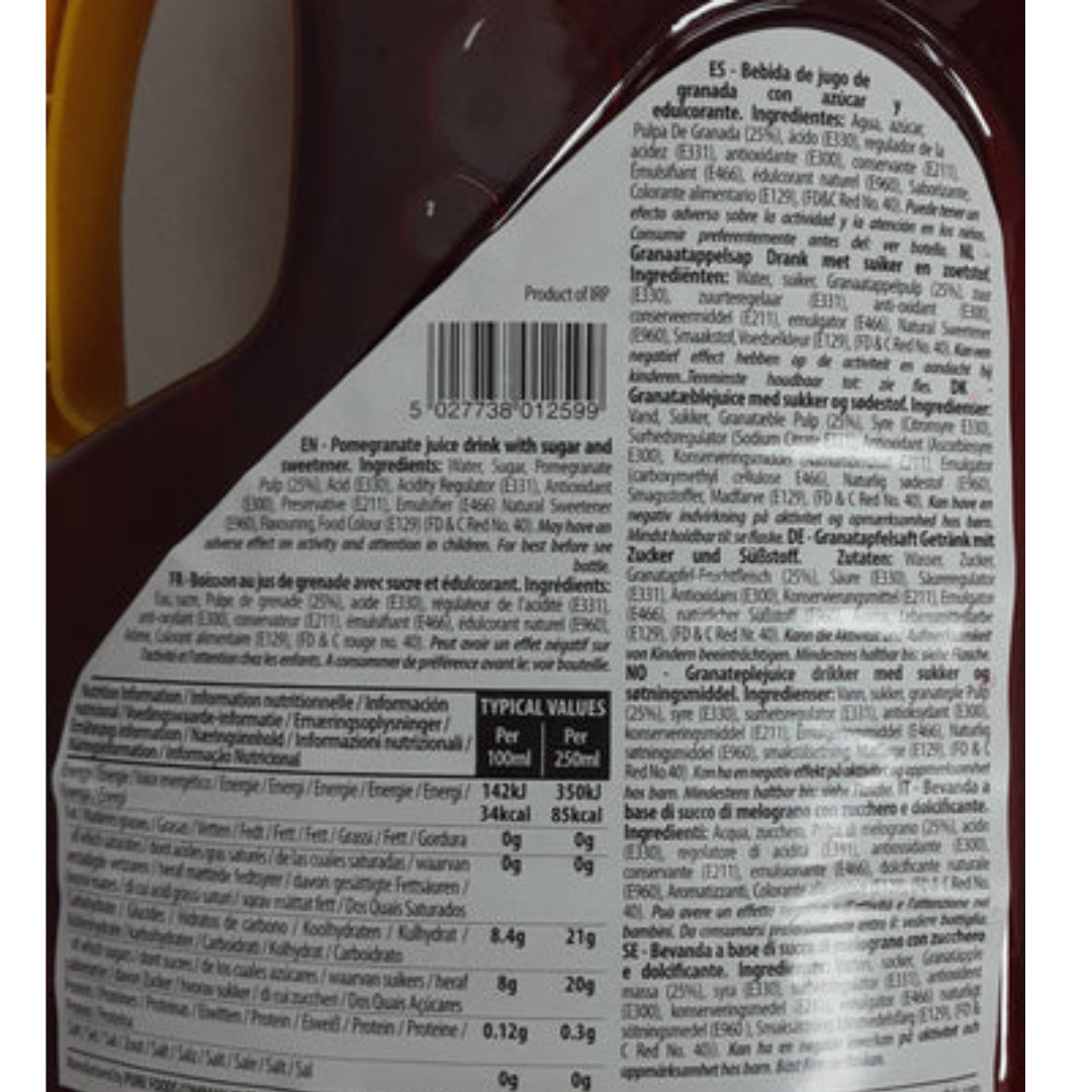 Regal Juice Finest Pomegranate 2ltr