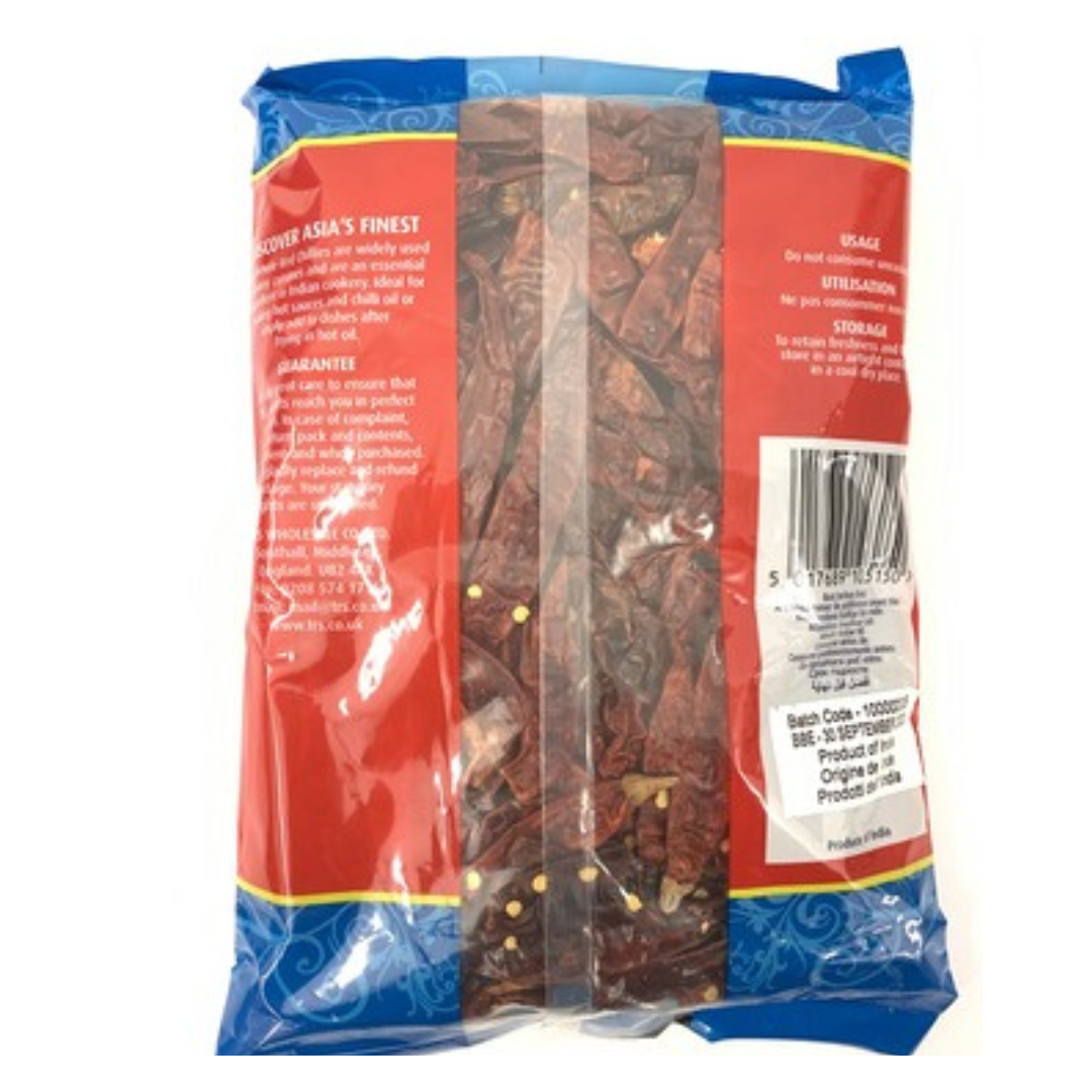 TRS Red Chillies Whole 150g