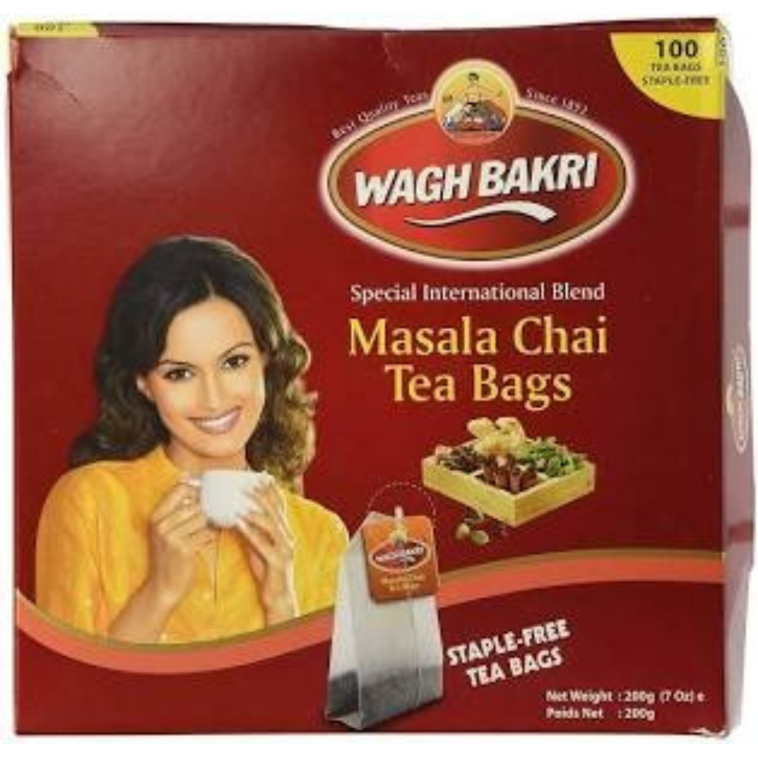 Wagh Bakri Masala Chai 100 Tea Bags