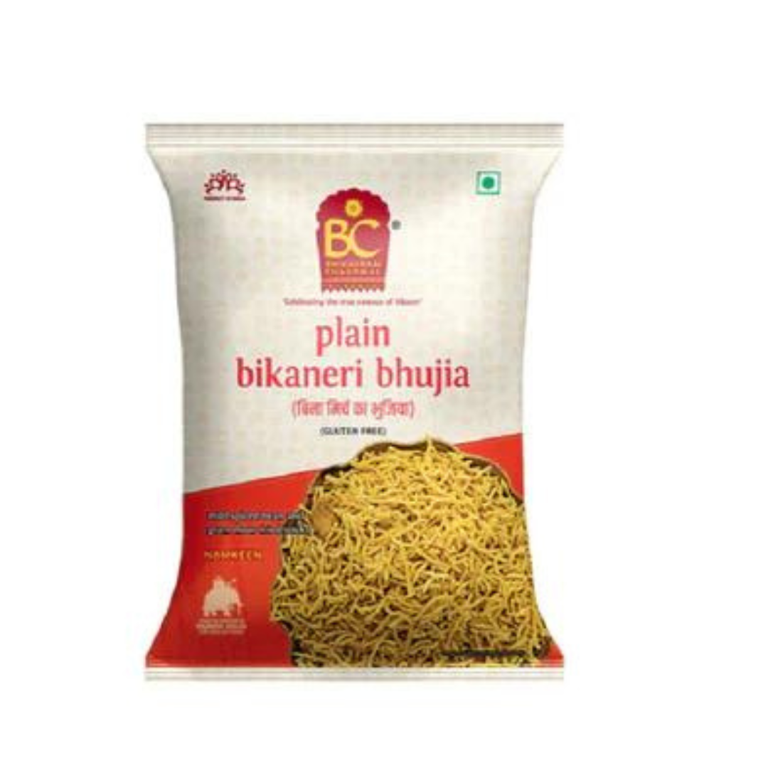 Bhikharam Chandmal Bikaneri Bhujia Plain Gluten Free 200g Buy 1 Get 1 Pack Free