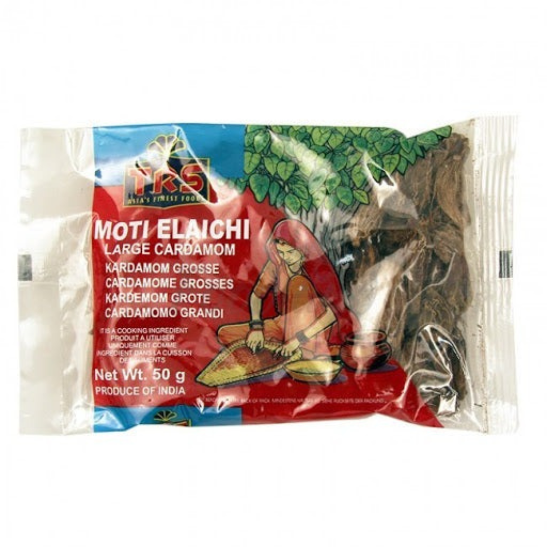 TRS Large Cardamon Black Moti Elaichi 50g