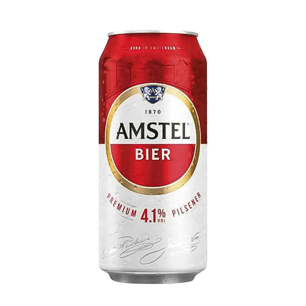 Amstel Beer 4x 440ml Cans Dutch Lager Beer