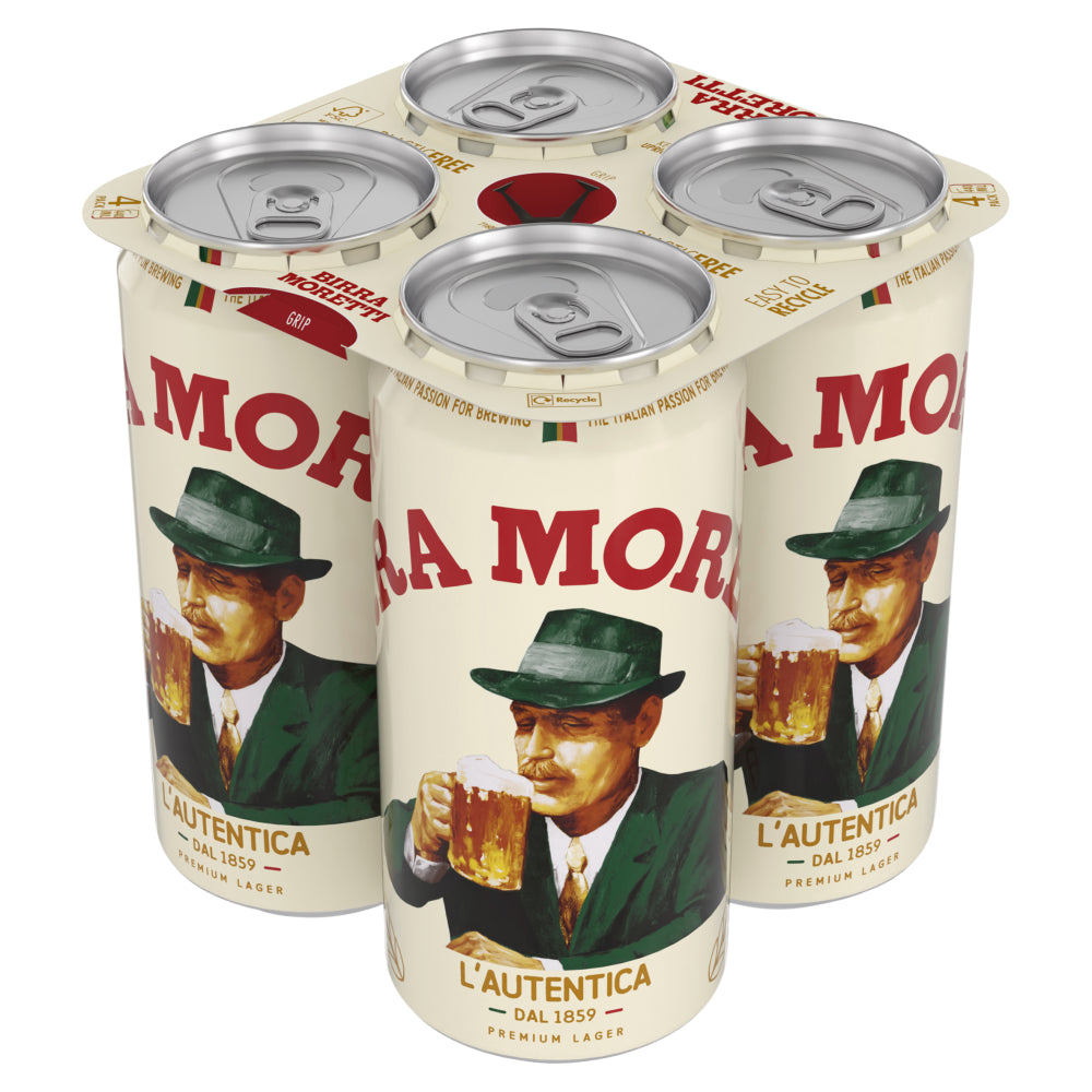 Birra Moretti Premium Lager 4x 440ml