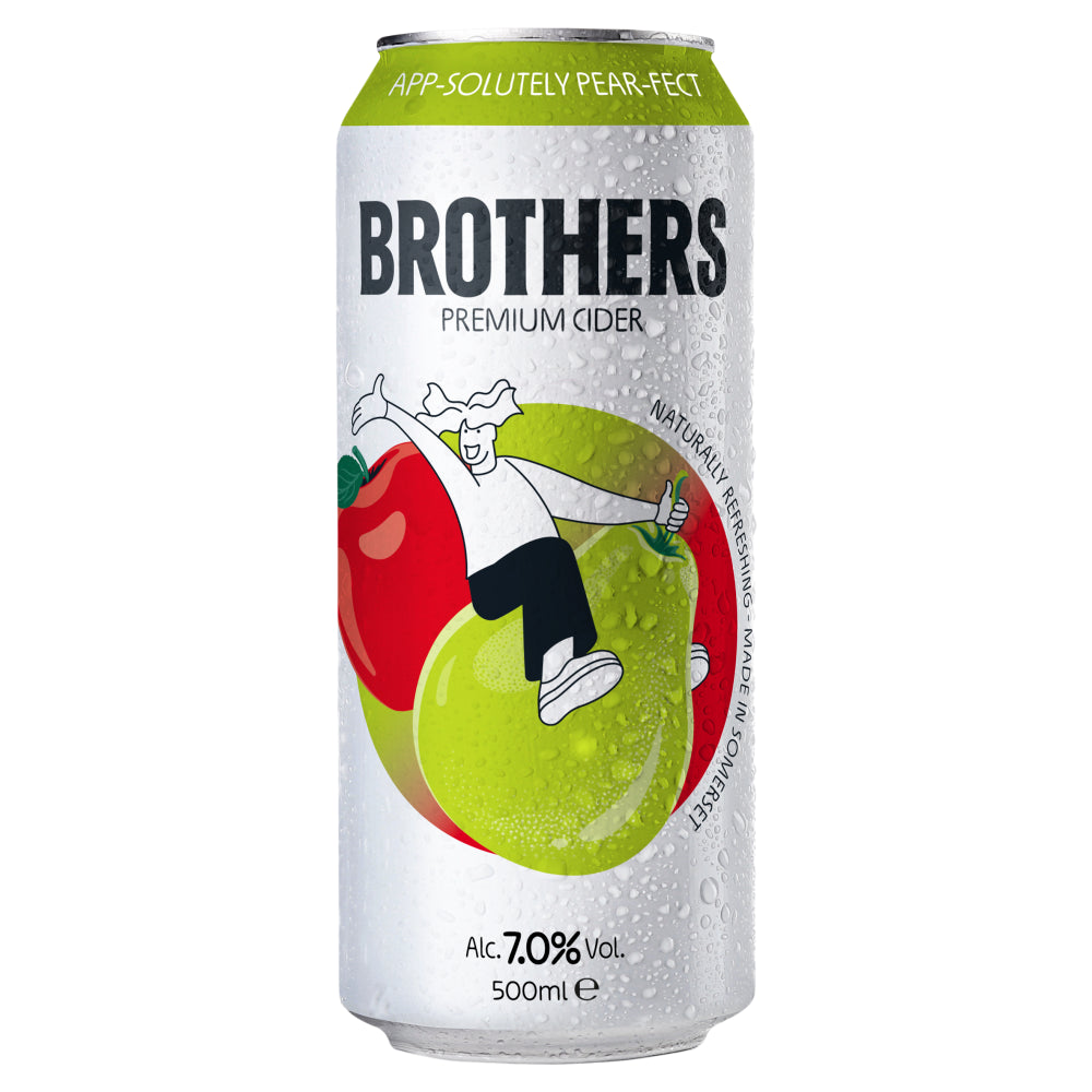 Brothers App-Solutely Pear-Fect Premium Cider 500ml Cans