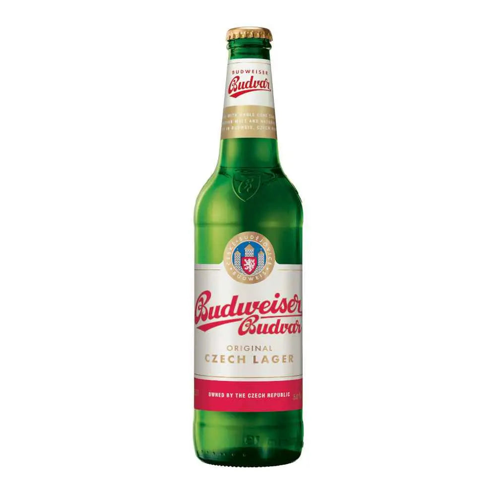 Budweiser Budvar Czech Lager Bottles 500ml
