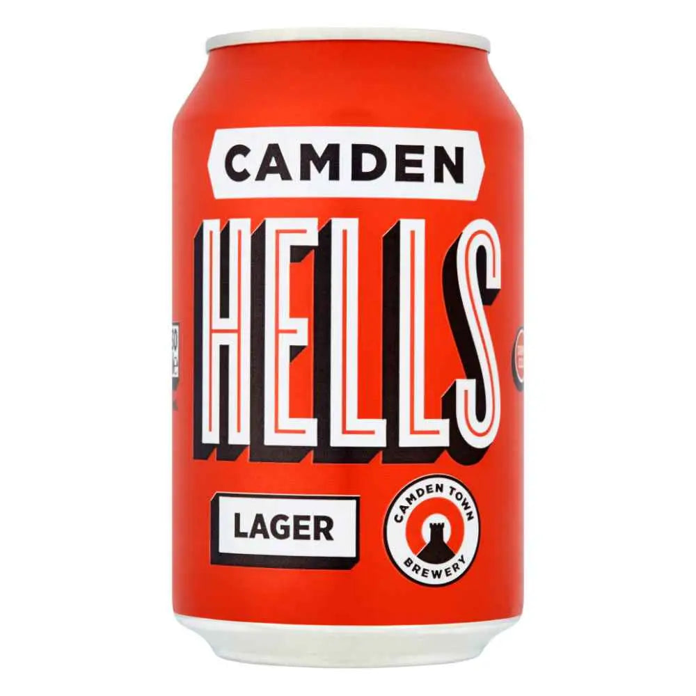 Camden Town Hells Lager 4x 330ml Cans