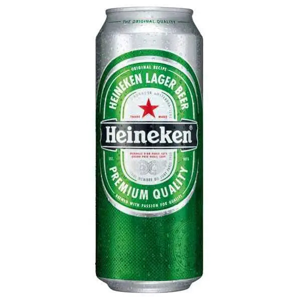 Heineken Premium Lager 4x 500ml pint cans