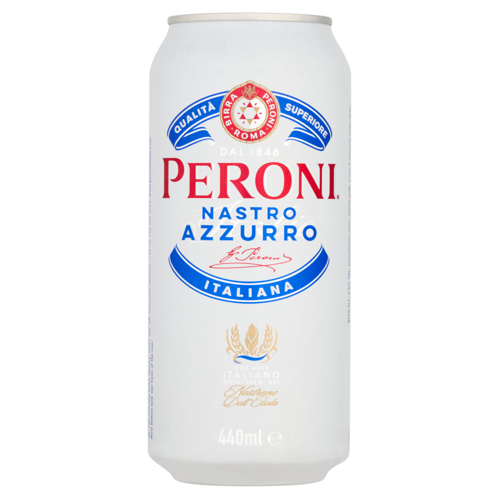 Peroni Nastro Azzurro Premium Lager 4x 440ml Cans