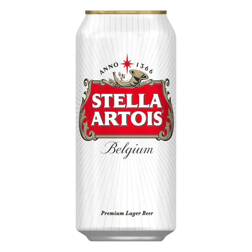 Stella Artois Premium Unfiltered Lager 4x 440ml Cans