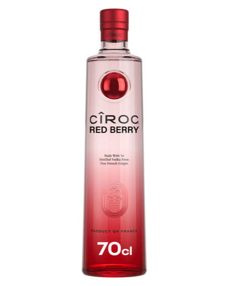 Ciroc Red Berry Flavoured Vodka 37.5% vol 70cl